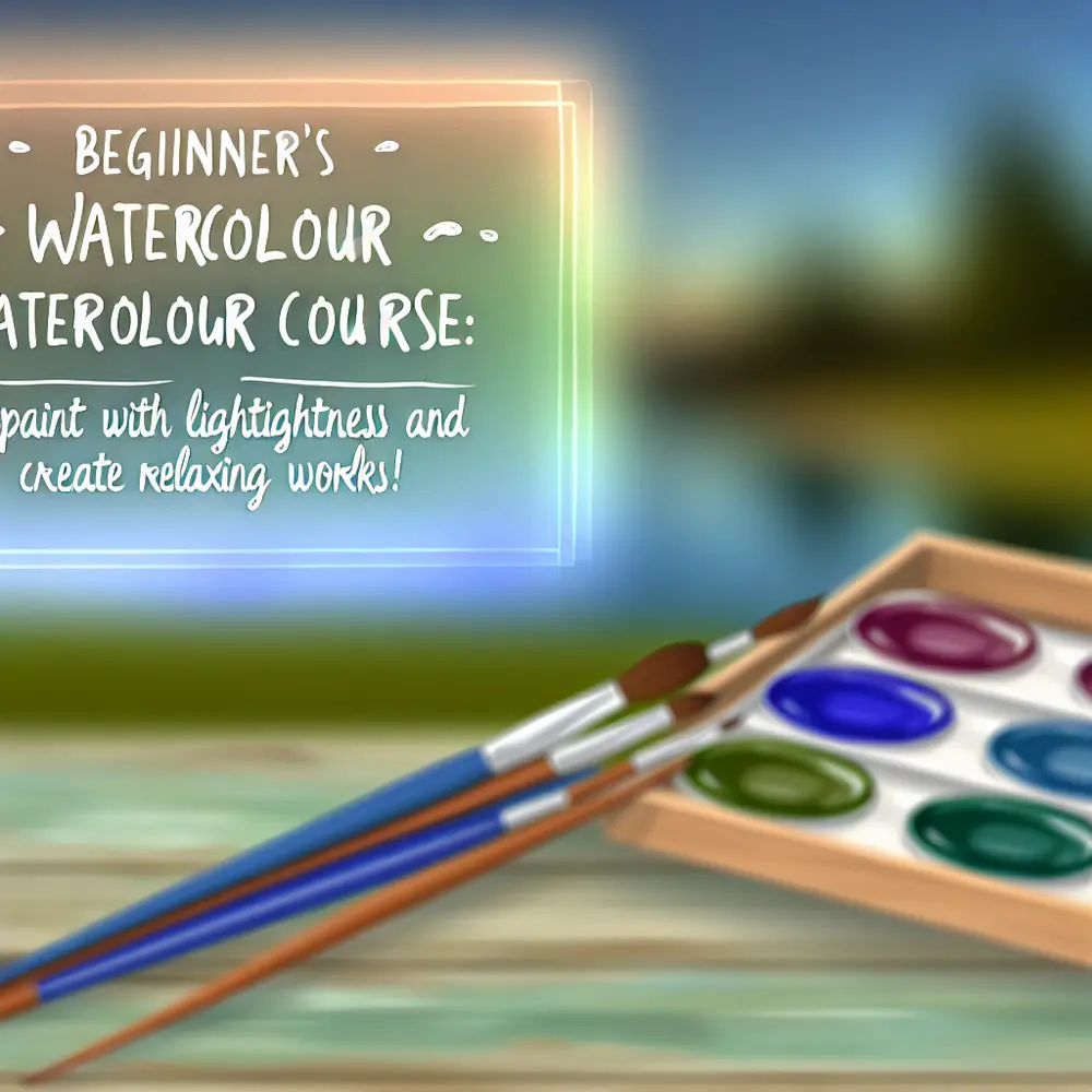 Curso de Aquarela para Iniciantes: Pinte com Leveza e Crie Obras Relaxantes!