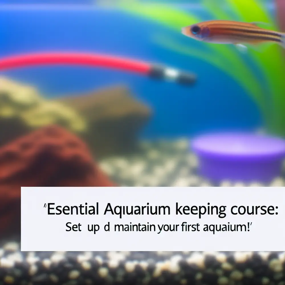 Curso de Aquariofilia Essencial: Monte e Mantenha Seu Primeiro Aquário!