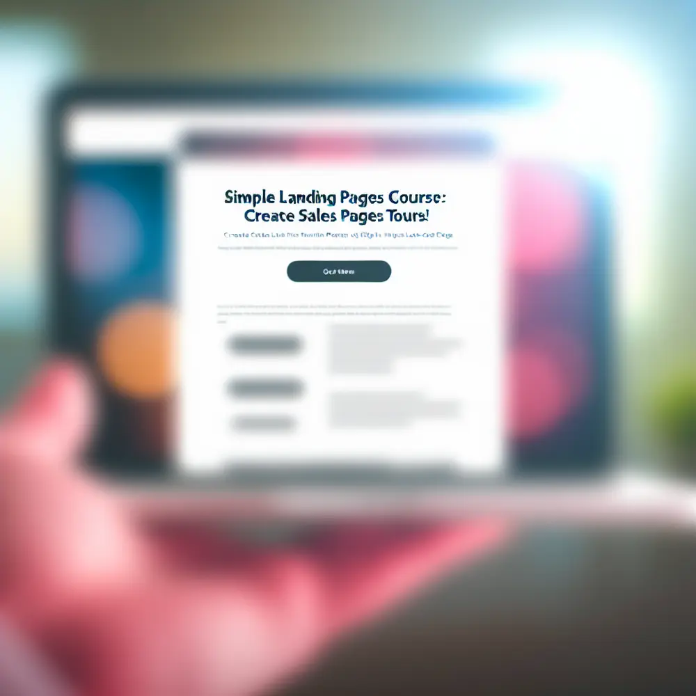 Curso de Landing Pages Simples: Crie Páginas de Venda com Ferramentas Low-Code!