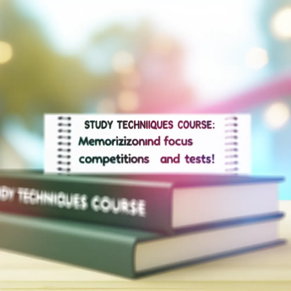 Curso de Técnicas de Estudo: Memorização e Foco para Concursos e Provas!